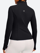 IUGA FlexTight Full Zip Lightweight Running Track Jacket With Thumbholes