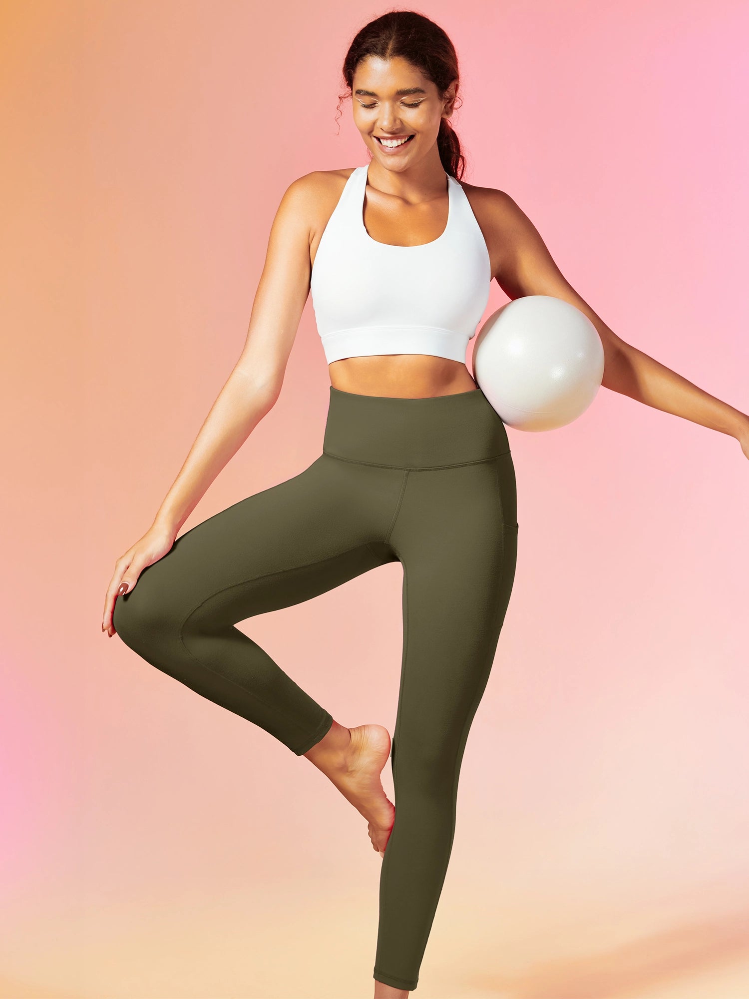 IUGA FlexTight High Waist Tummy Control Leggings With Pockets - IUGA
