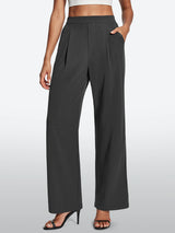 IUGA High-Waisted Waffle Work Pants