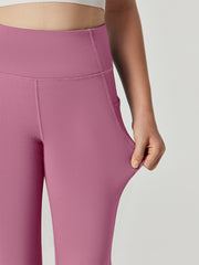 IUGA HeatLAB™ Girl's Fleece Lined Flare Pants With Pockets
