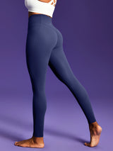 IUGA PowerTight Sandwich Scrunch Butt Lifting No Front Seam Compression Leggings With Pockets