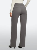 IUGA Fleece Lined Wide Leg Yoga Pants With Pockets | Affordable Yoga Leggings & Activewear by IUGA