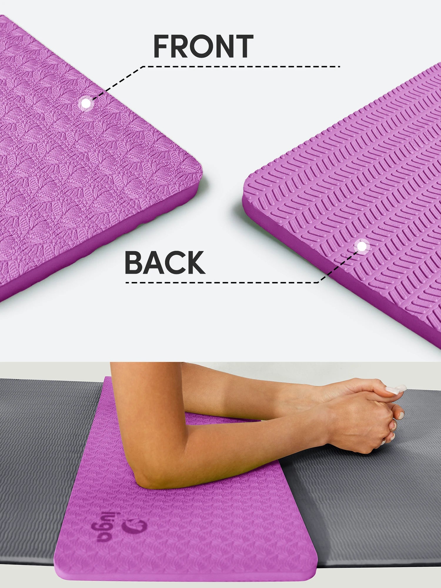 IUGA Non-Slip Yoga Knee Pads - IUGA