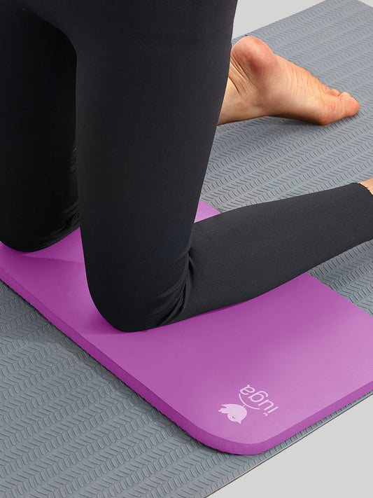 TOBWOLF 2PCS 7.9x7.9 / 20x20cm Yoga Knee Pad, Anti Slip Foam Yoga Kneeling  Pad, Comfortable Yoga Support Pad, Sports Balance Cushion for Protecting