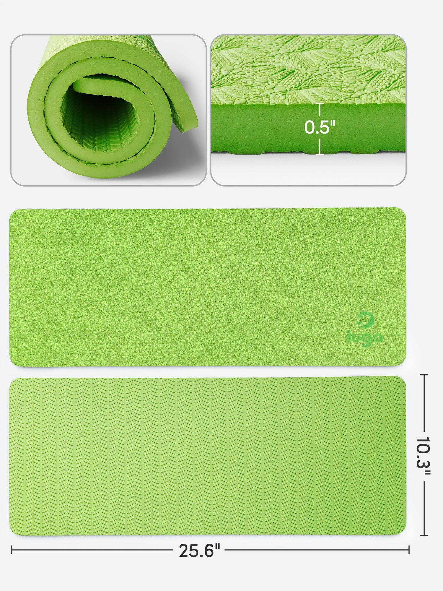 IUGA Non-Slip Yoga Knee Pads - IUGA