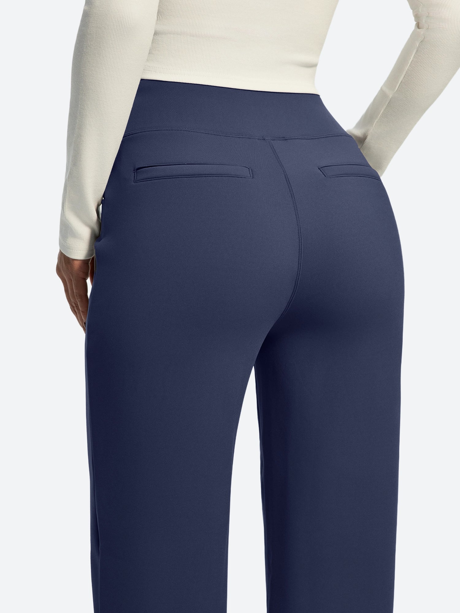 IUGA Fleece Lined Wide Leg Yoga Pants With Pockets | Affordable Yoga Leggings & Activewear by IUGA