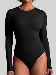 IUGA BUTTERLAB™ Long Sleeve Crew Neck Bodysuits for Women
