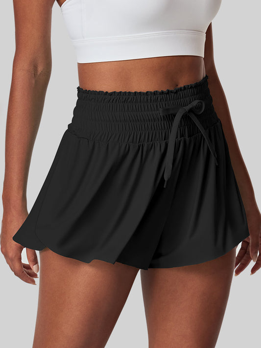 IUGA High Waist Flowy Shorts with Pockets