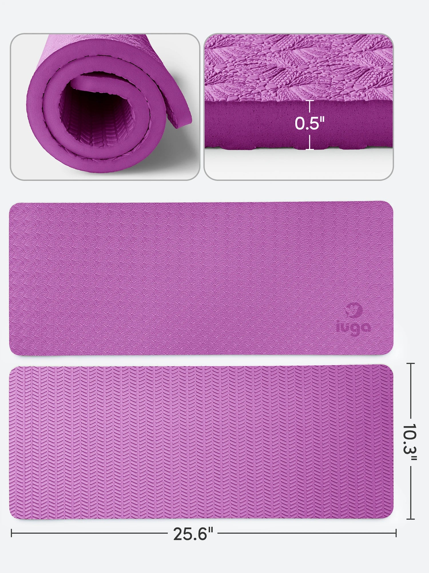 IUGA Non-Slip Yoga Knee Pads - IUGA