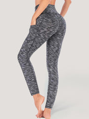 IUGA High Waist Space Dye Leggings With Pockets