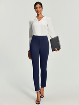 IUGA Pull On Stretchy Work Pants With Pockets