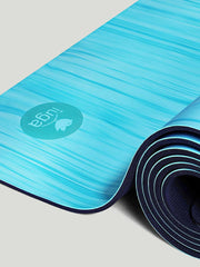 IUGA Eco Friendly Non Slip PU Yoga Mat For Hot Yoga meteor blue