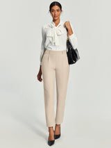 IUGA Stretch Comfy Skinny Leg Work Casual Pants