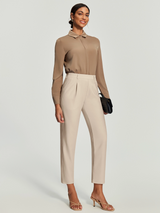 IUGA Stretch Comfy Skinny Leg Work Casual Pants