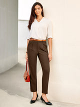 IUGA Stretch Comfy Skinny Leg Work Casual Pants