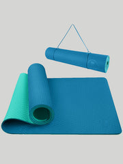 IUGA Eco-Friendly TPE Yoga Mat With Alignment Line ocean