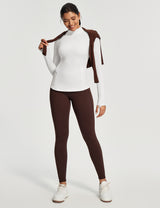 IUGA Turtleneck Long Sleeve Fleece Lined Thermal Shirts With Pockets - IUGA