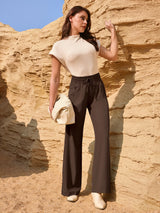 IUGA UPF 50+ Quick-Dry Wide Leg Flowy Pants 28‘’/30‘’ - IUGA