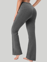 IUGA HEATLAB™ Fleece Lined Bootcut Yoga Pants with Pockets