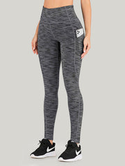 IUGA Space Dye Butt Lifting Leggings with 4 Pockets