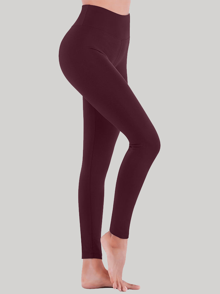 IUGA Buttery Soft High Waisted Leggings - Dark Violet / XS