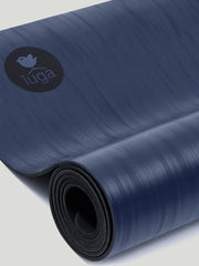 IUGA Eco Friendly Non Slip PU Yoga Mat For Hot Yoga dark blue