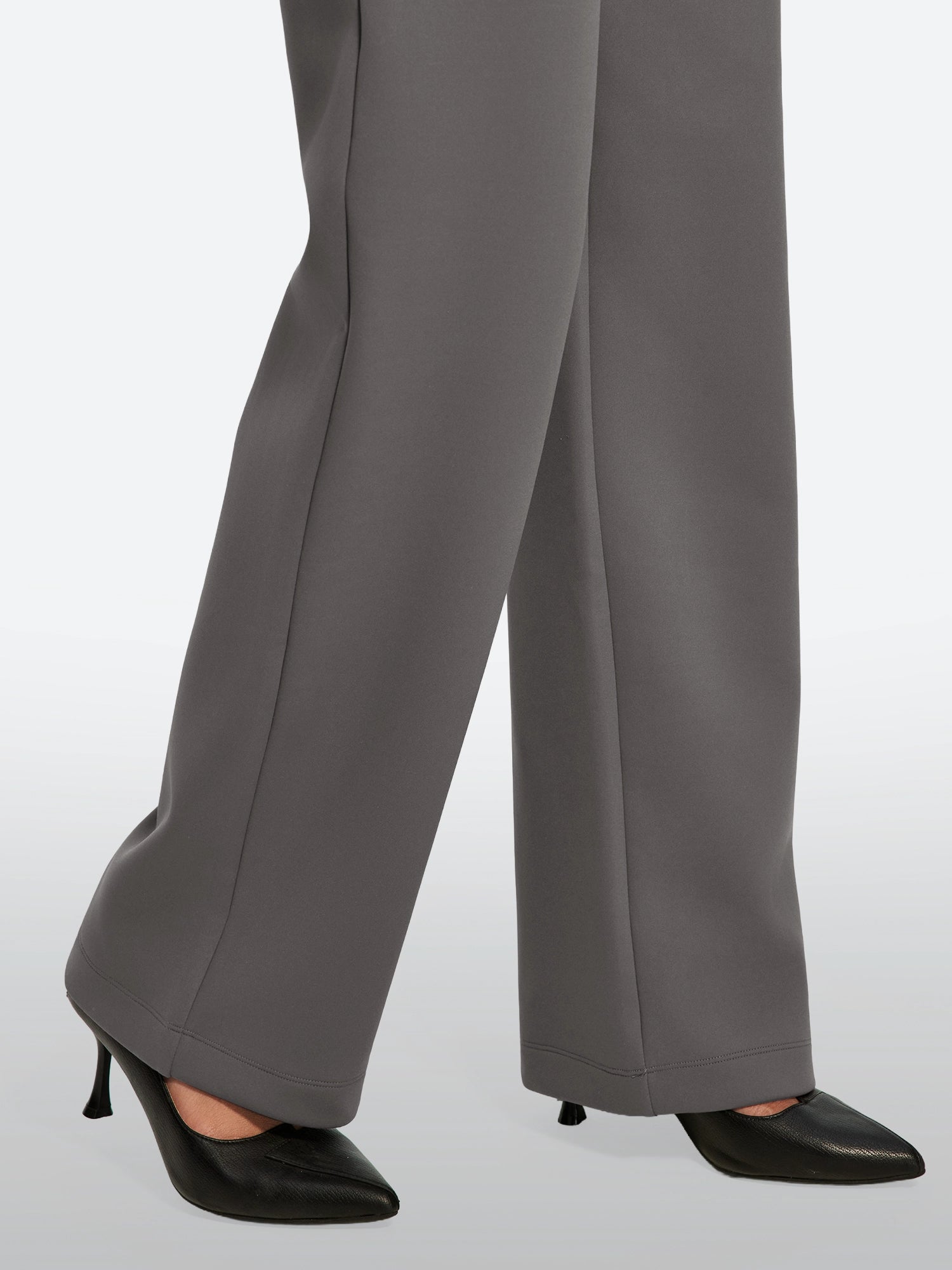 IUGA Fleece Lined Wide Leg Yoga Pants With Pockets | Affordable Yoga Leggings & Activewear by IUGA