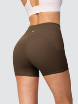 IUGA ButterLab™ 4'' No Front Seam Biker Shorts With Pockets