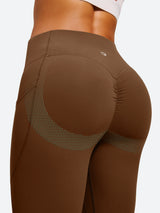 IUGA PowerTight Butt Lifting No Front Seam Leggings With Pockets - IUGA
