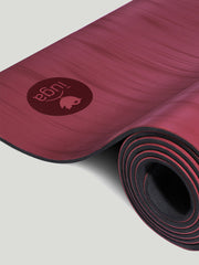 IUGA Eco Friendly Non Slip PU Yoga Mat For Hot Yoga red