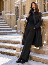 IUGA Fleece Lined Wide Leg Yoga Pants With Pockets | Affordable Yoga Leggings & Activewear by IUGA