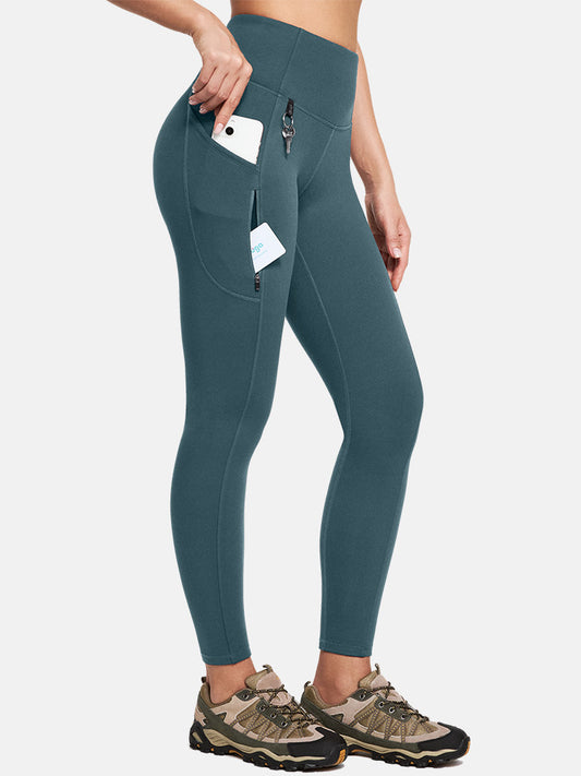 Athleta, Pants & Jumpsuits, Athleta In Fusion Flare Yoga Pant Charcoal  Heather Back Pockets S