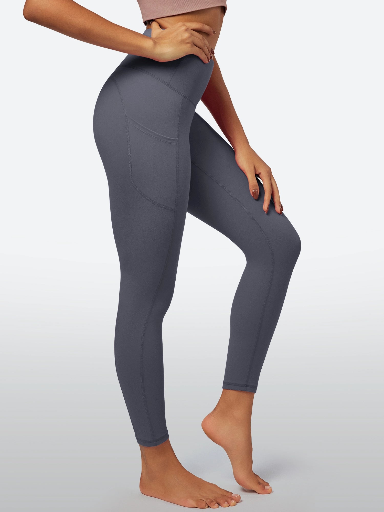 IUGA HeatLab® Fleece Lined Leggings with Pockets - IUGA