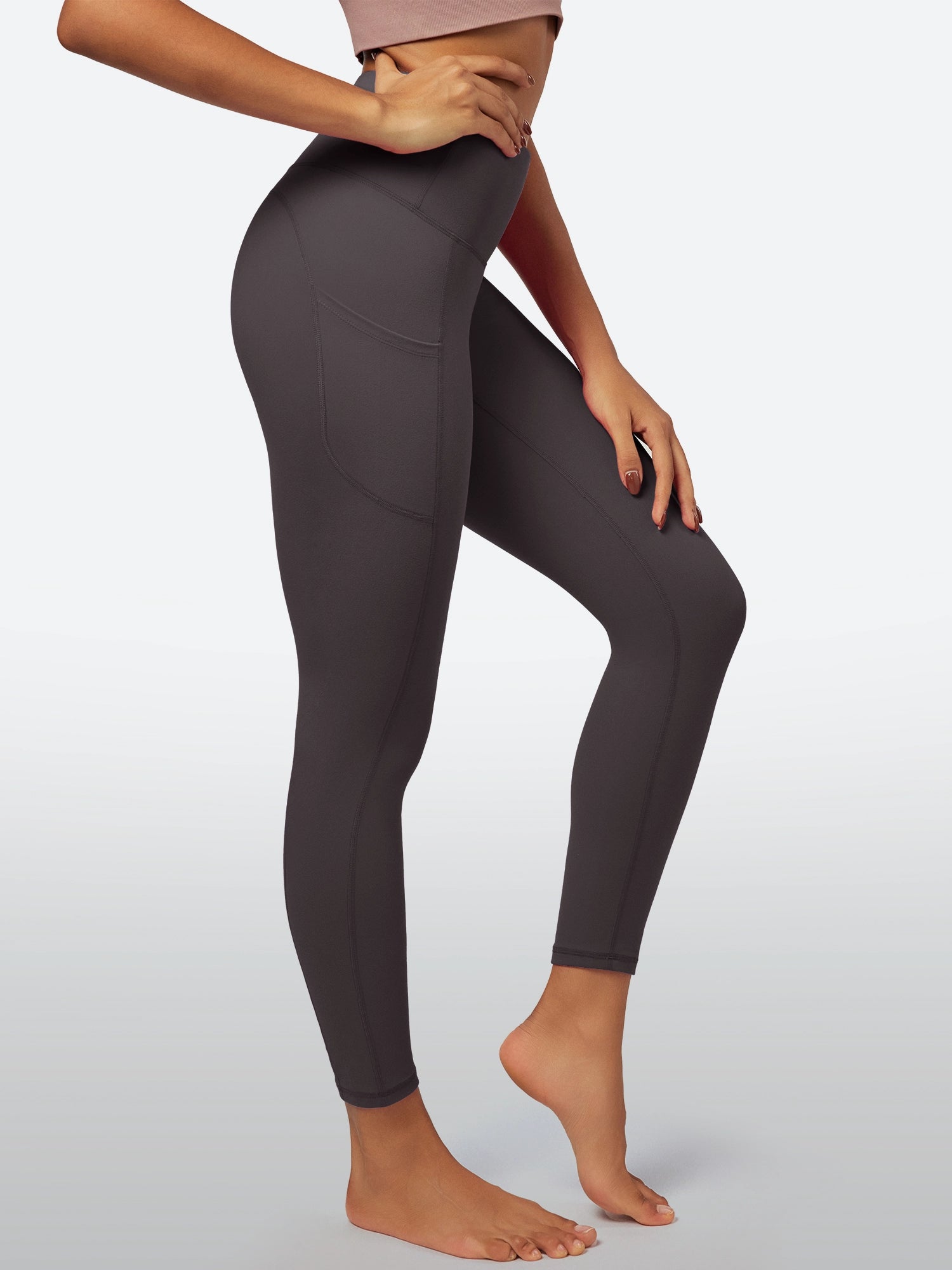 IUGA HeatLab® Fleece Lined Leggings with Pockets - IUGA