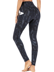 IUGA High Waisted Printed Yoga Pants With Pockets