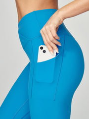 IUGA SupCream V Cross Waist Leggings With Pockets