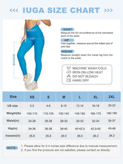 IUGA SupCream V Cross Waist Leggings With Pockets