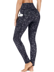 IUGA High Waisted Printed Yoga Pants With Pockets